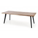 Стол обеденный HALMAR DICKSON натуральный/черный 120-180/80